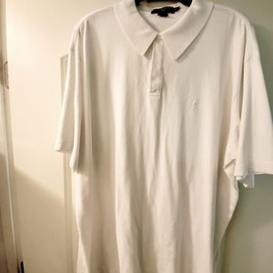 Polo by Ralph Lauren White Linen and Cotton Shirt
